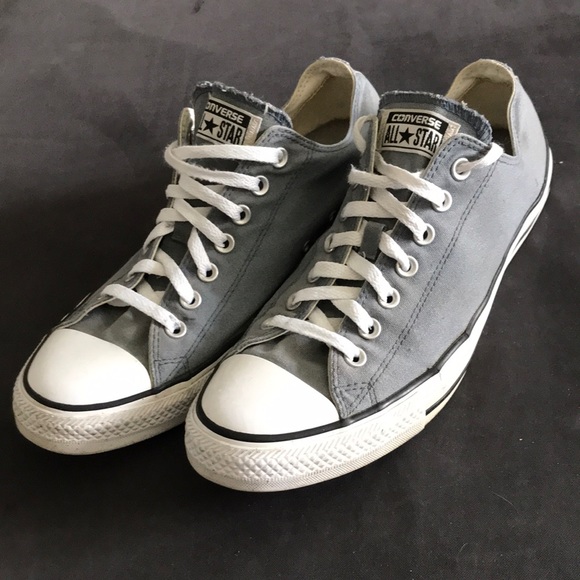 Converse Other - Converse Unisex All Star Chuck Taylor Low Top | Grey | 10M -12W